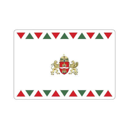 Flag of Budapest STICKER Vinyl Die-Cut Decal - The Sticker Space
