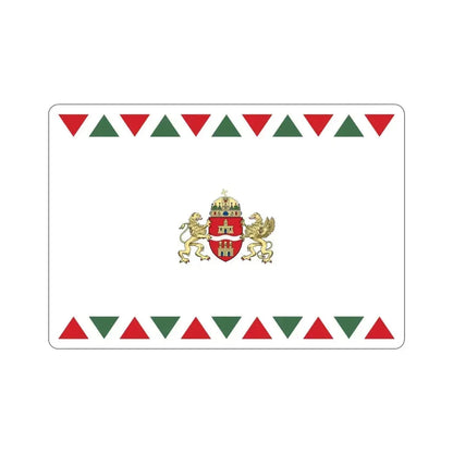 Flag of Budapest STICKER Vinyl Die-Cut Decal - The Sticker Space