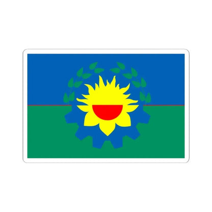 Flag of Buenos Aires (Argentina) STICKER Vinyl Kiss-Cut Decal 2 Inch White - The Sticker Space