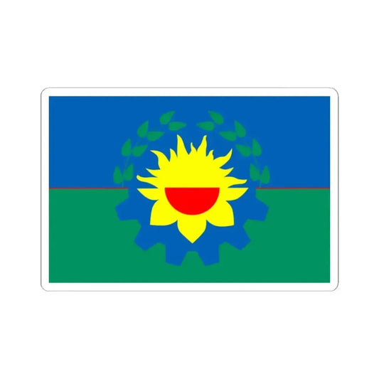 Flag of Buenos Aires (Argentina) STICKER Vinyl Kiss-Cut Decal 2 Inch White - The Sticker Space