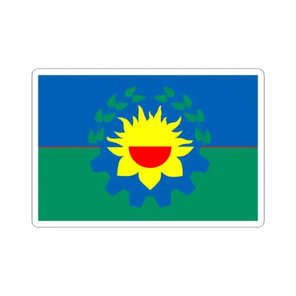 Flag of Buenos Aires (Argentina) STICKER Vinyl Kiss-Cut Decal 3 Inch White - The Sticker Space