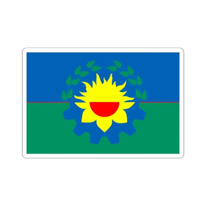Flag of Buenos Aires (Argentina) STICKER Vinyl Kiss-Cut Decal 4 Inch White - The Sticker Space