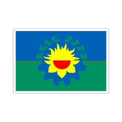 Flag of Buenos Aires (Argentina) STICKER Vinyl Kiss-Cut Decal 6 Inch White - The Sticker Space