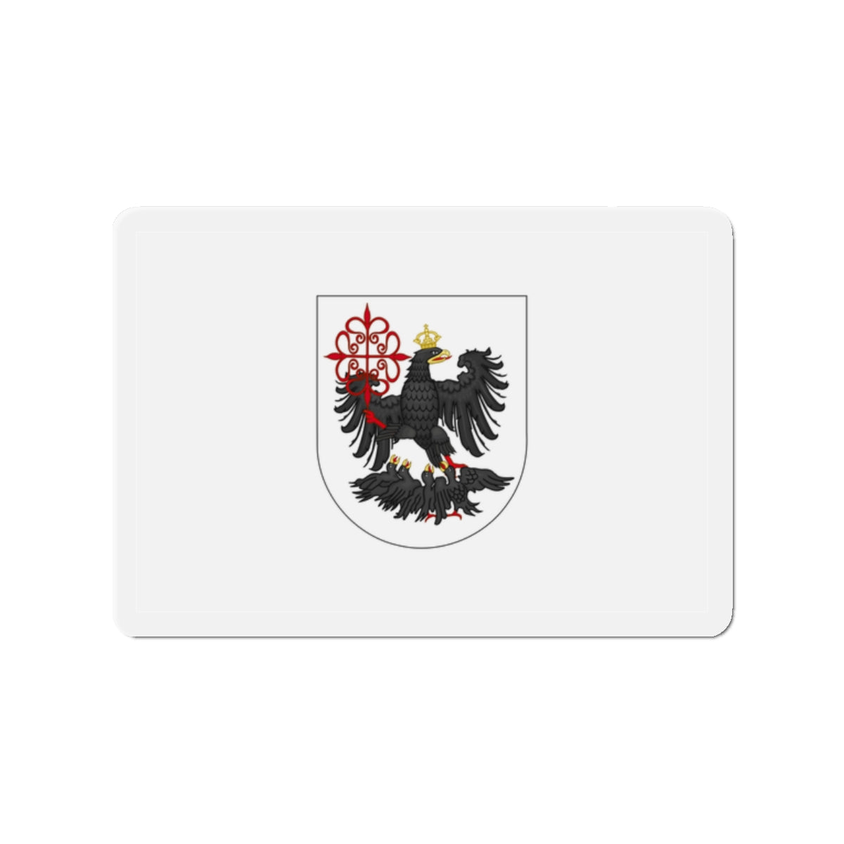 Flag of Buenos Aires City Argentina - Die-Cut Magnet-2" x 2"-The Sticker Space