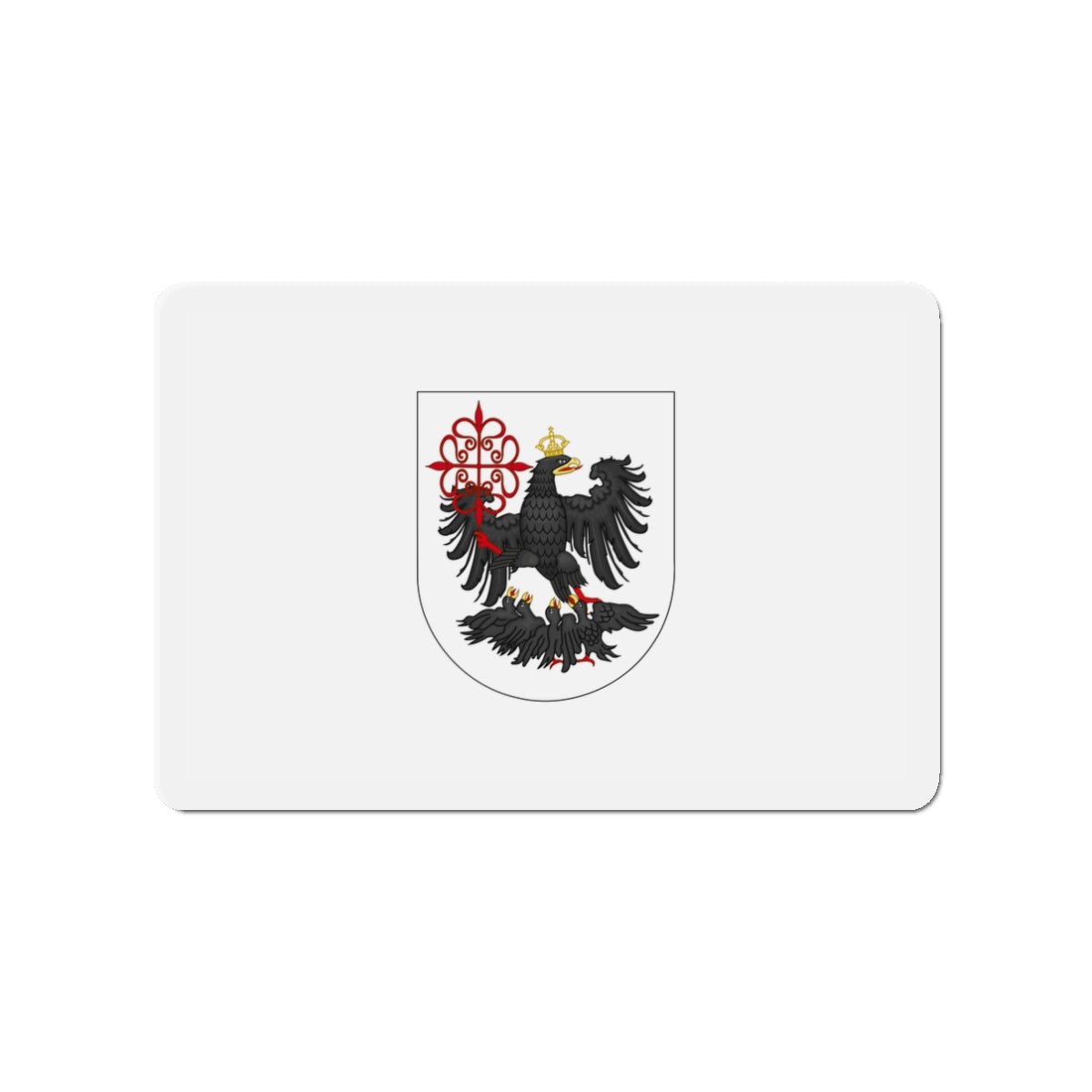 Flag of Buenos Aires City Argentina - Die-Cut Magnet-3" x 3"-The Sticker Space