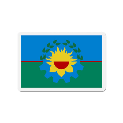 Flag of Buenos Aires Province Argentina - Die-Cut Magnet-3" x 3"-The Sticker Space