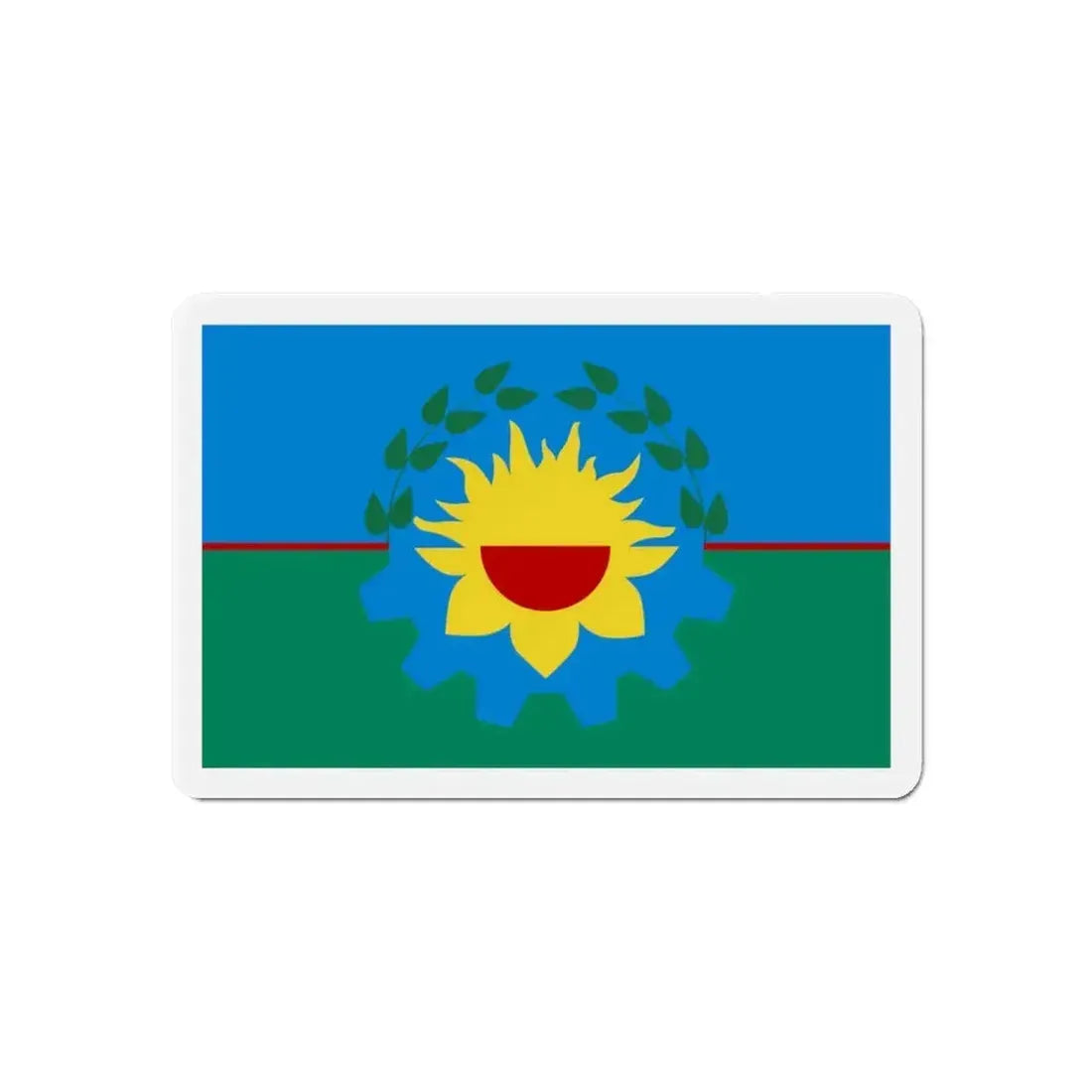 Flag of Buenos Aires Province Argentina - Refrigerator Magnet - The Sticker Space