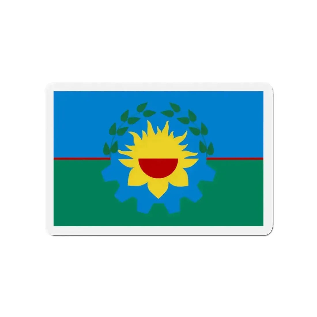 Flag of Buenos Aires Province Argentina - Refrigerator Magnet - The Sticker Space