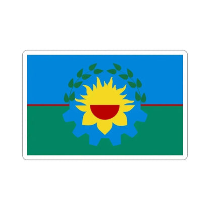 Flag of Buenos Aires Province Argentina STICKER Vinyl Die-Cut Decal 5 Inch - The Sticker Space