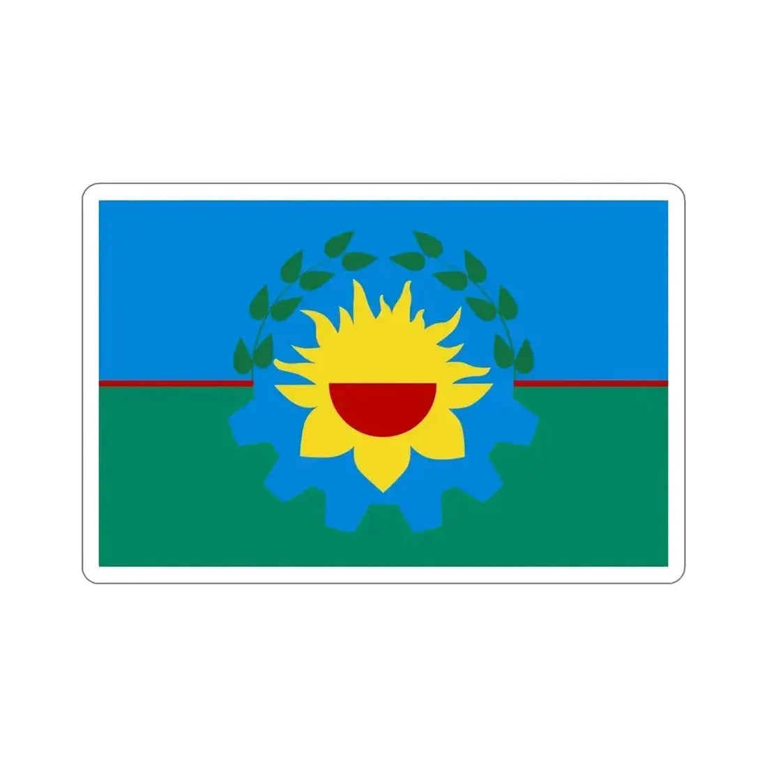Flag of Buenos Aires Province Argentina STICKER Vinyl Die-Cut Decal - The Sticker Space