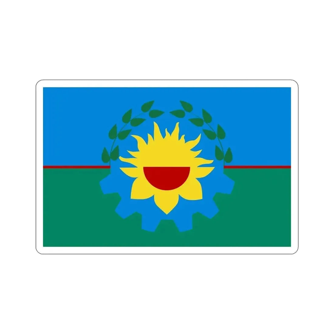 Flag of Buenos Aires Province Argentina STICKER Vinyl Die-Cut Decal - The Sticker Space