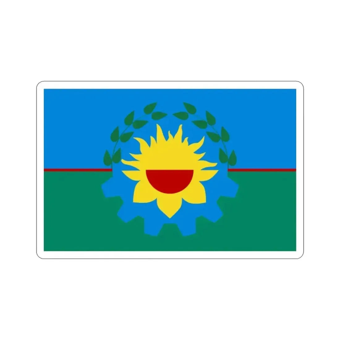 Flag of Buenos Aires Province Argentina STICKER Vinyl Die-Cut Decal - The Sticker Space
