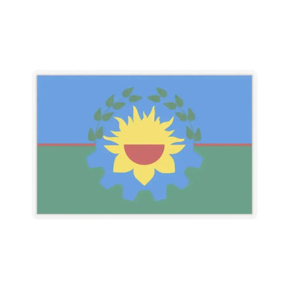 Flag of Buenos Aires Province Argentina - STICKER Vinyl Kiss-Cut Decal 2 Inch Transparent - The Sticker Space