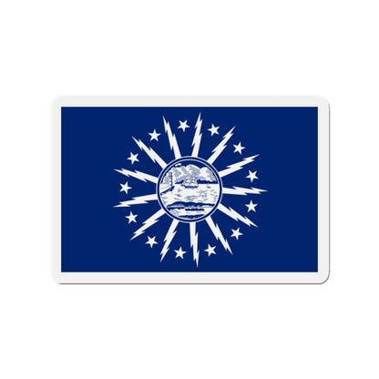 Flag of Buffalo New York - Die-Cut Magnet-2" x 2"-The Sticker Space