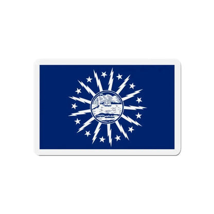 Flag of Buffalo New York - Refrigerator Magnet 6 Inch - The Sticker Space