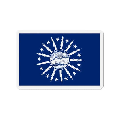 Flag of Buffalo New York - Refrigerator Magnet - The Sticker Space