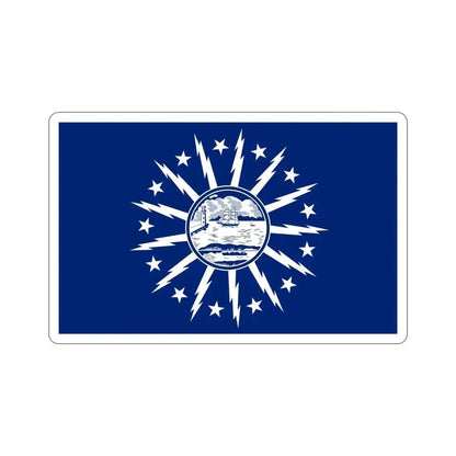 Flag of Buffalo New York USA STICKER Vinyl Die-Cut Decal - The Sticker Space