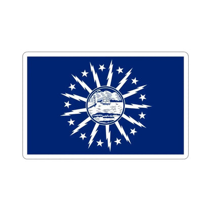 Flag of Buffalo New York USA STICKER Vinyl Die-Cut Decal - The Sticker Space
