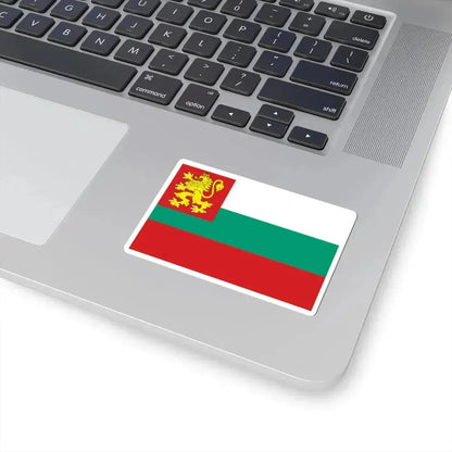 Flag of Bulgaria 1879-1947 (Bulgaria) STICKER Vinyl Kiss-Cut Decal - The Sticker Space