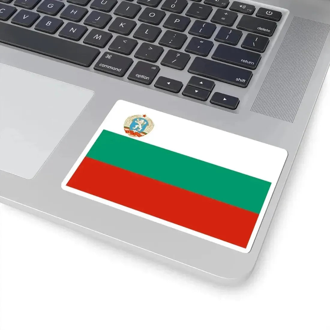 Flag of Bulgaria 1971-1990 3-2 (Bulgaria) STICKER Vinyl Kiss-Cut Decal - The Sticker Space