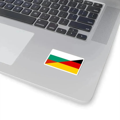 Flag of Bulgaria and Germany (Bulgaria) STICKER Vinyl Kiss-Cut Decal - The Sticker Space