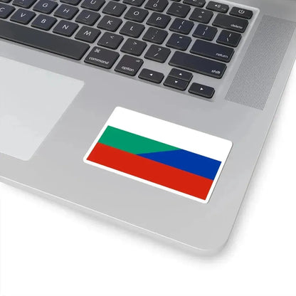 Flag of Bulgaria and Russia (Bulgaria) STICKER Vinyl Kiss-Cut Decal - The Sticker Space