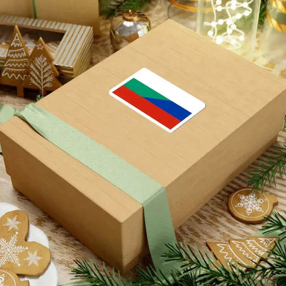 Flag of Bulgaria and Russia (Bulgaria) STICKER Vinyl Kiss-Cut Decal - The Sticker Space