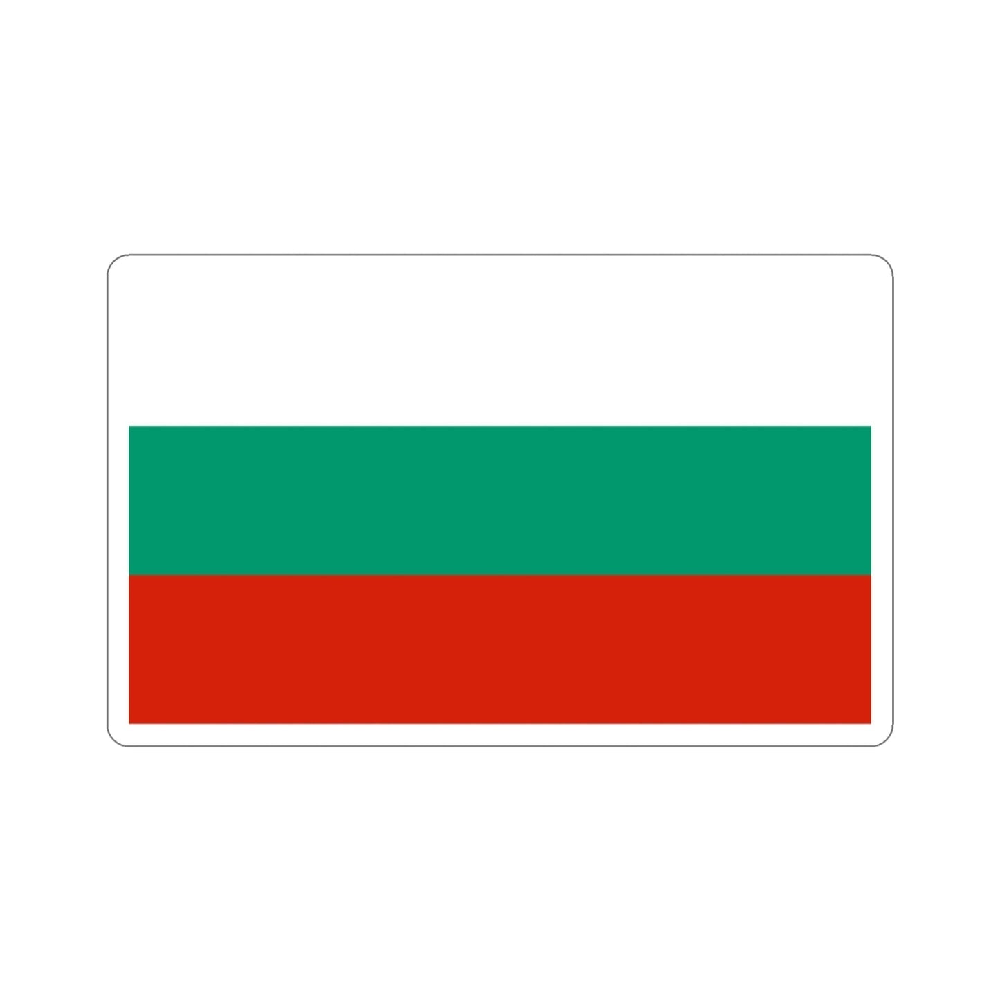 Flag of Bulgaria STICKER Vinyl Die-Cut Decal-2 Inch-The Sticker Space