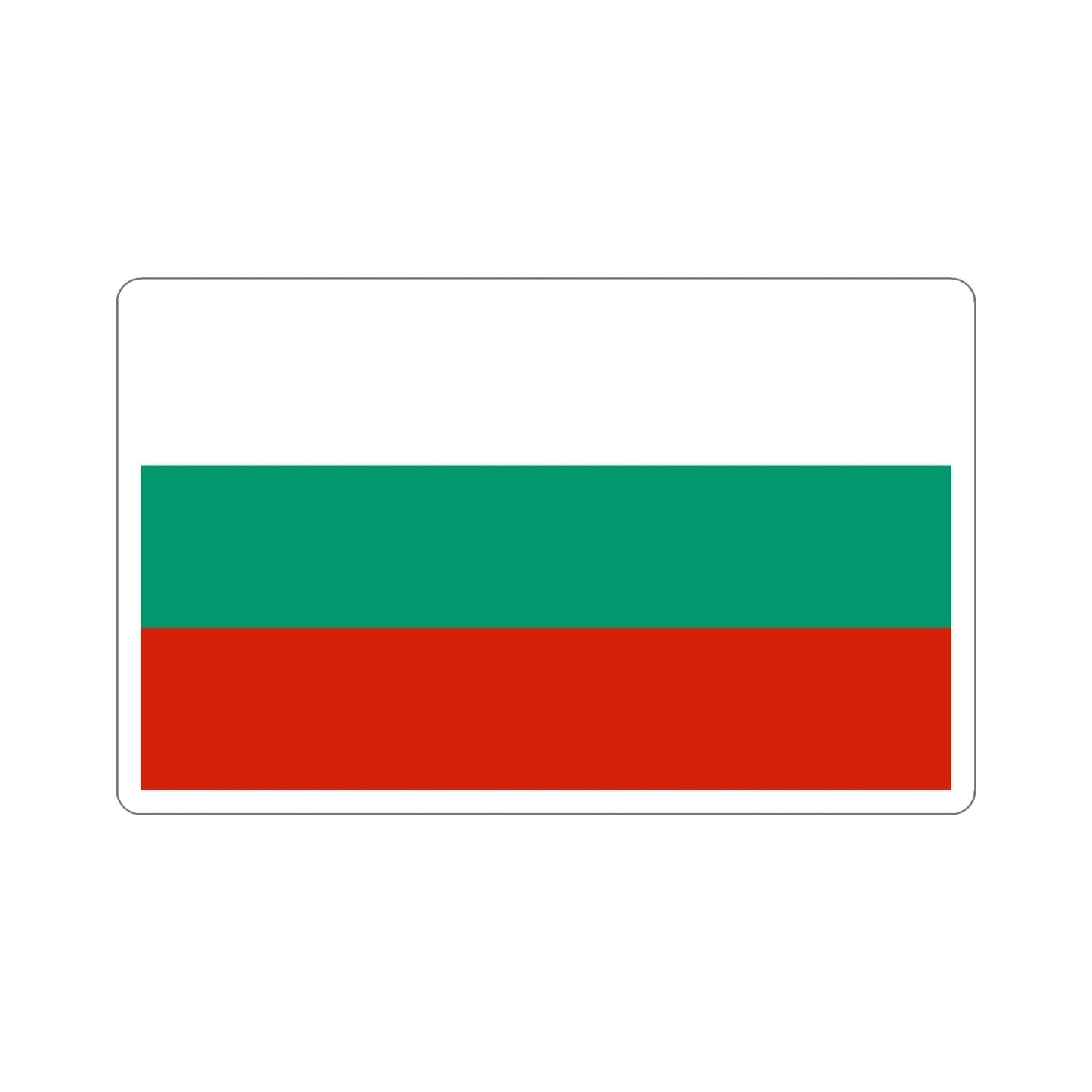 Flag of Bulgaria STICKER Vinyl Die-Cut Decal-3 Inch-The Sticker Space