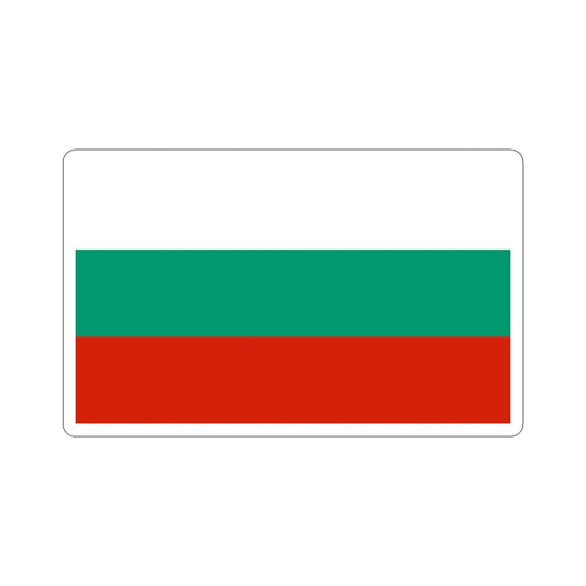 Flag of Bulgaria STICKER Vinyl Die-Cut Decal-6 Inch-The Sticker Space