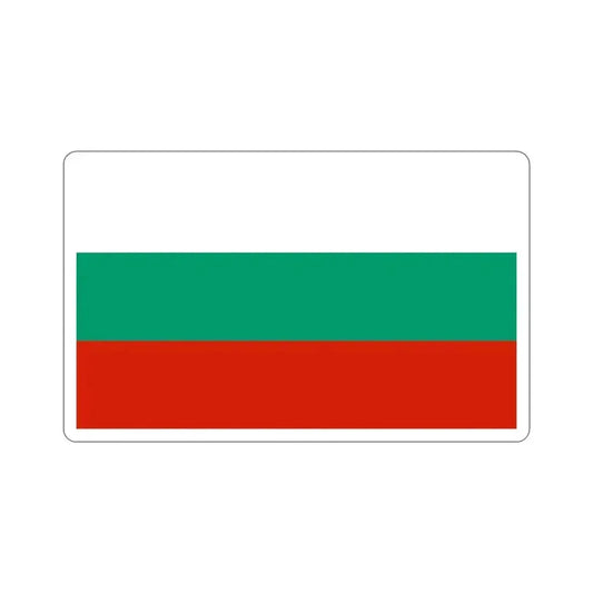 Flag of Bulgaria STICKER Vinyl Die-Cut Decal 6 Inch - The Sticker Space