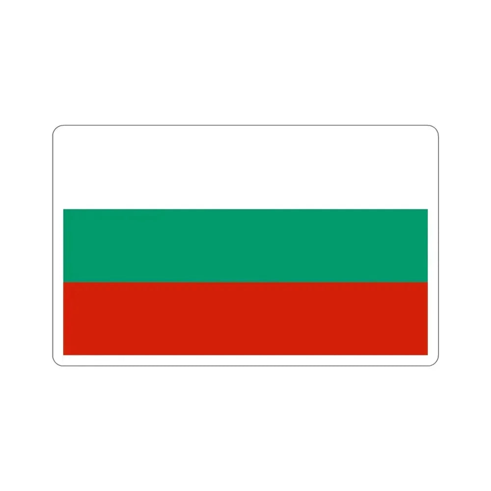 Flag of Bulgaria STICKER Vinyl Die-Cut Decal - The Sticker Space