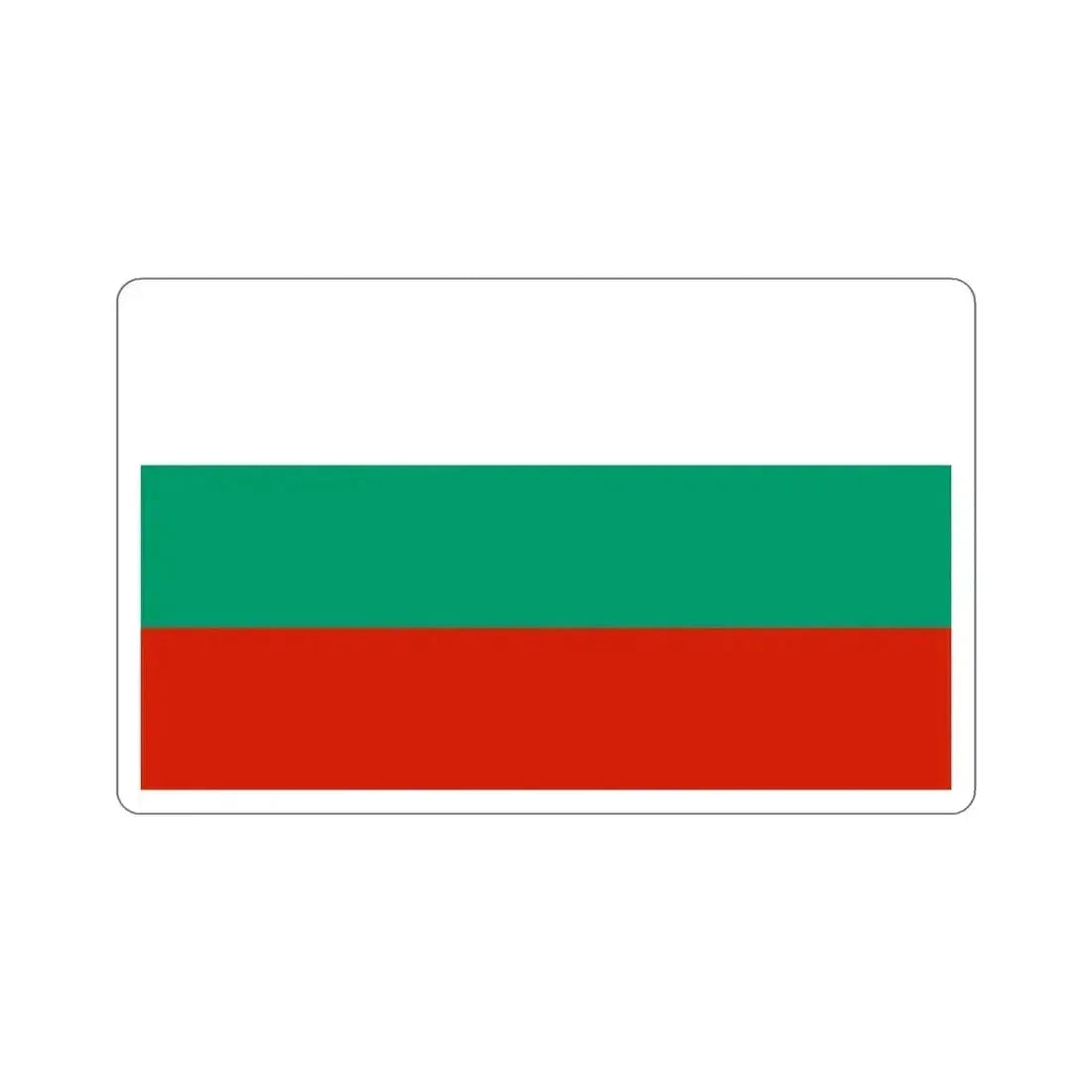 Flag of Bulgaria STICKER Vinyl Die-Cut Decal - The Sticker Space