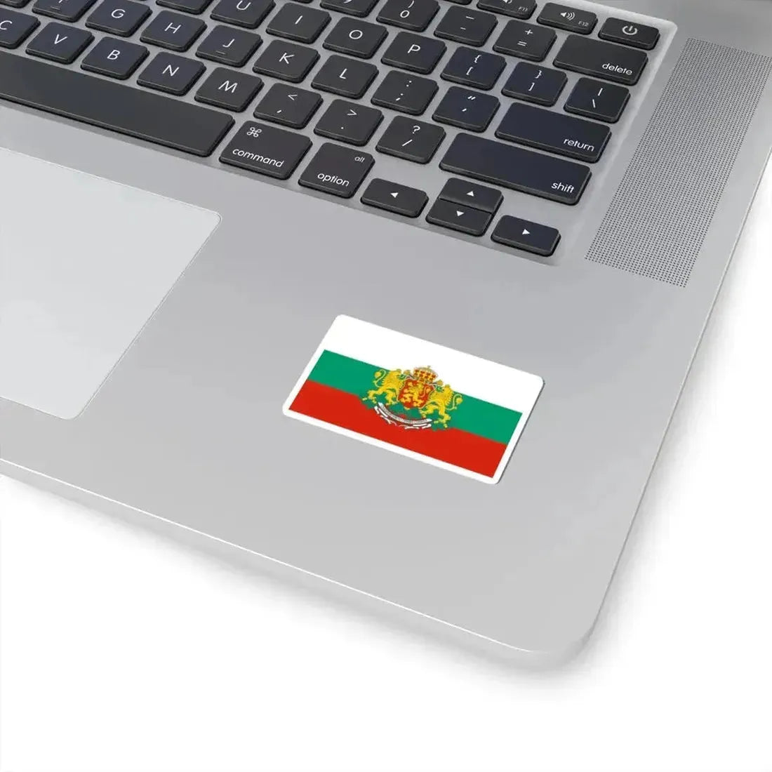 Flag of Bulgaria with coat of arms (Bulgaria) STICKER Vinyl Kiss-Cut Decal - The Sticker Space