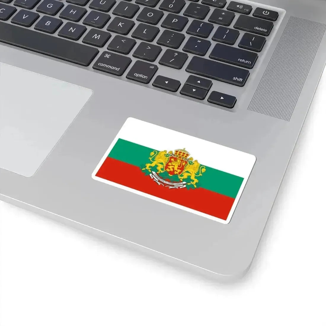 Flag of Bulgaria with coat of arms (Bulgaria) STICKER Vinyl Kiss-Cut Decal - The Sticker Space
