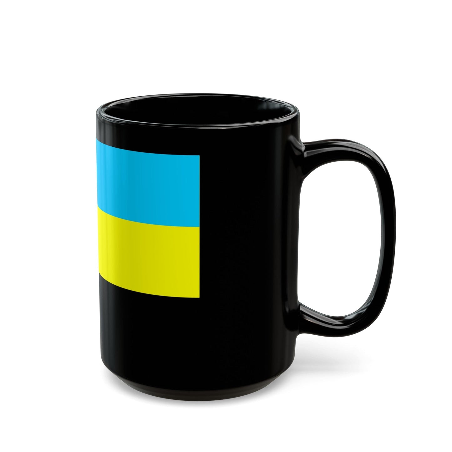 Flag of Bulungan Malaysia - Black Coffee Mug-The Sticker Space