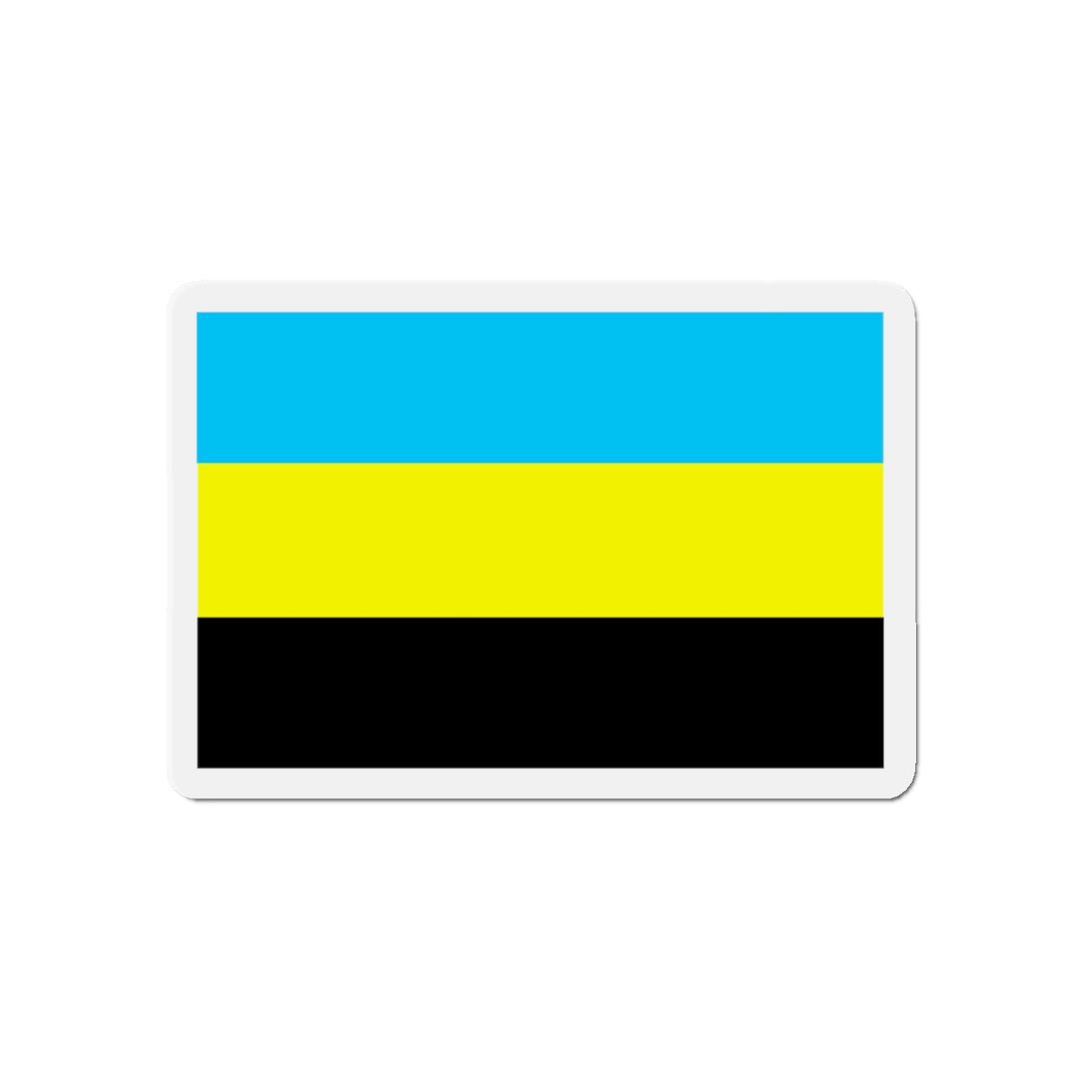 Flag of Bulungan Malaysia - Die-Cut Magnet-5" x 5"-The Sticker Space