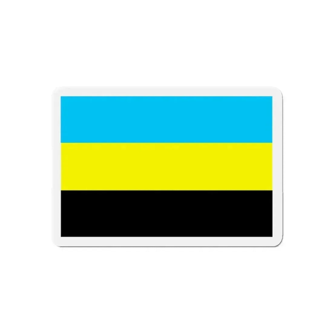 Flag of Bulungan Malaysia - Refrigerator Magnet - The Sticker Space