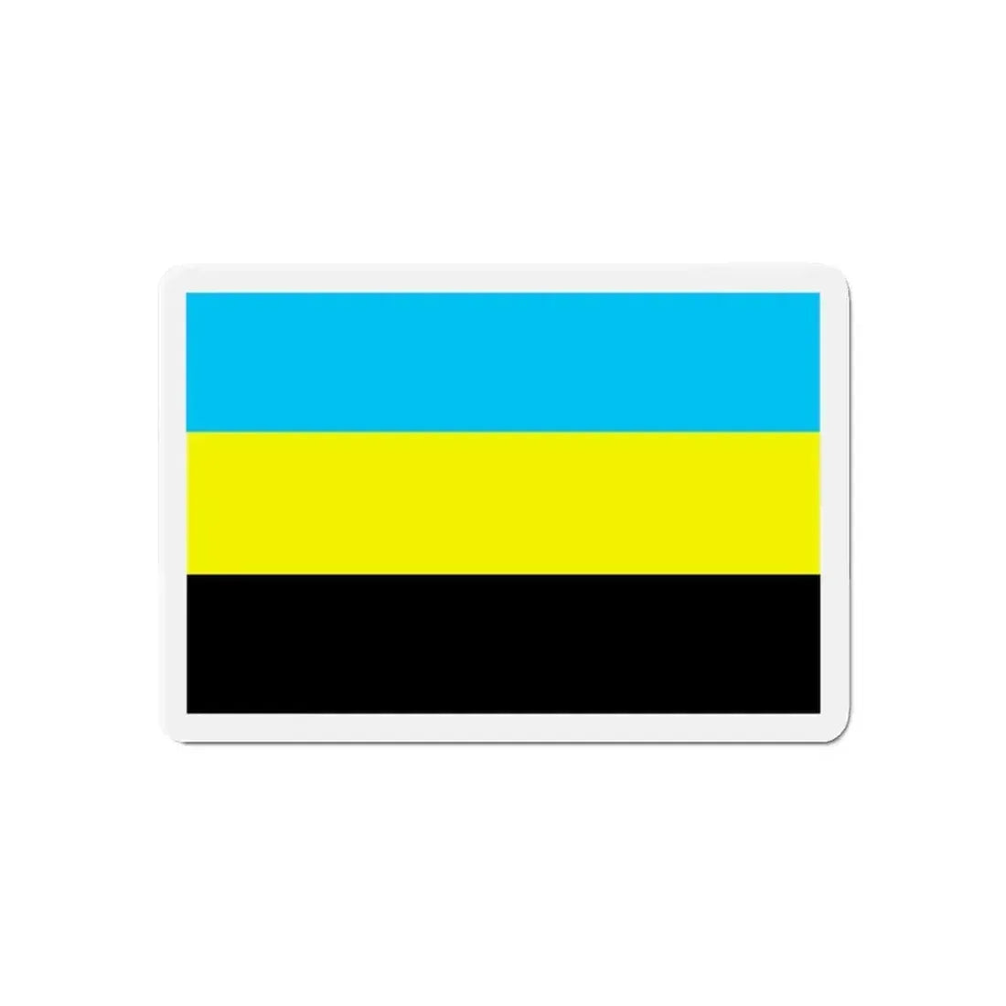 Flag of Bulungan Malaysia - Refrigerator Magnet - The Sticker Space