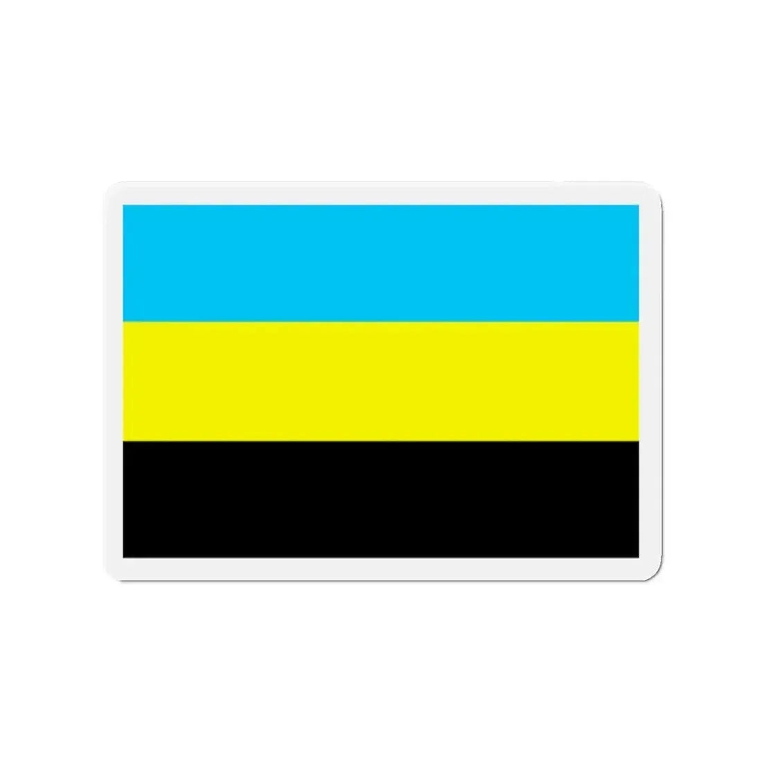 Flag of Bulungan Malaysia - Refrigerator Magnet - The Sticker Space