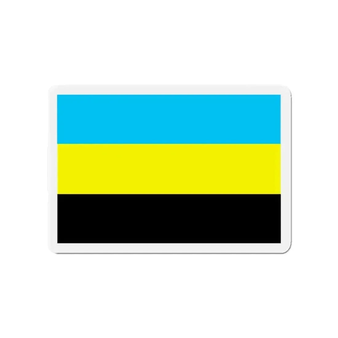 Flag of Bulungan Malaysia - Refrigerator Magnet - The Sticker Space