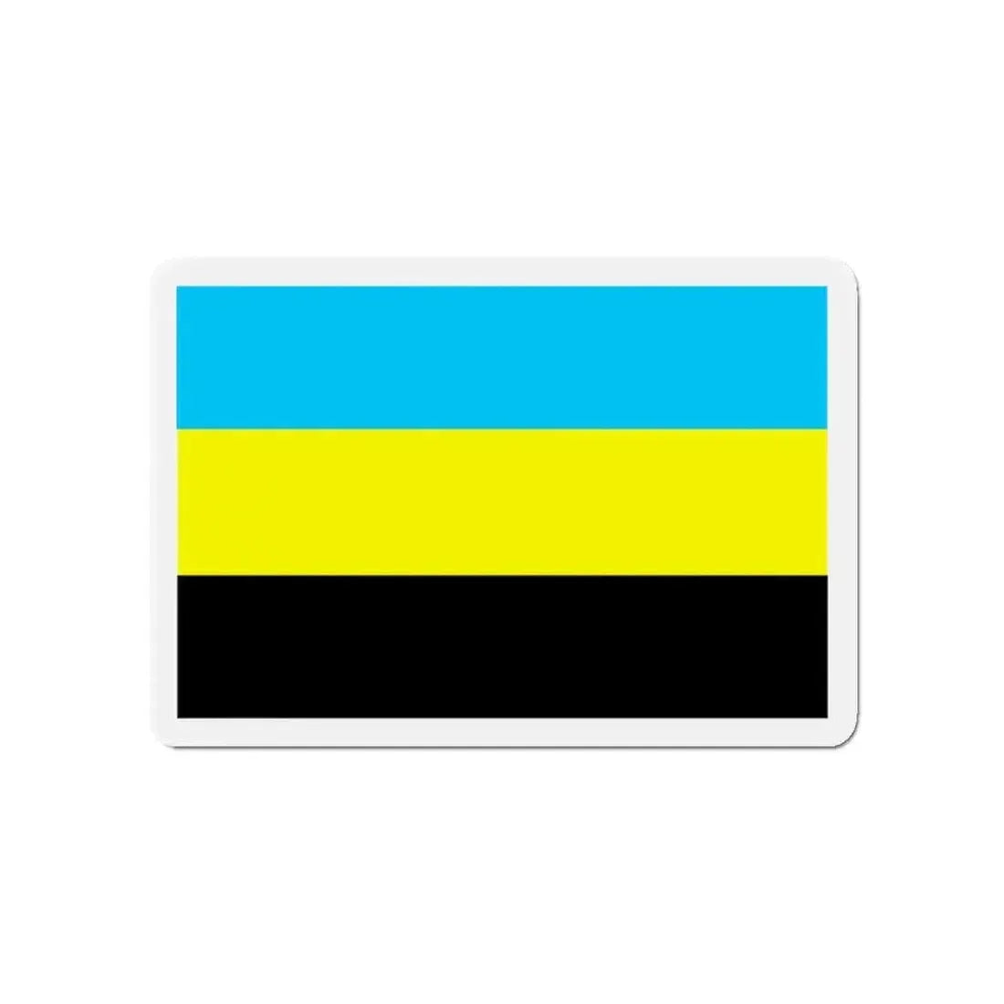 Flag of Bulungan Malaysia - Refrigerator Magnet - The Sticker Space