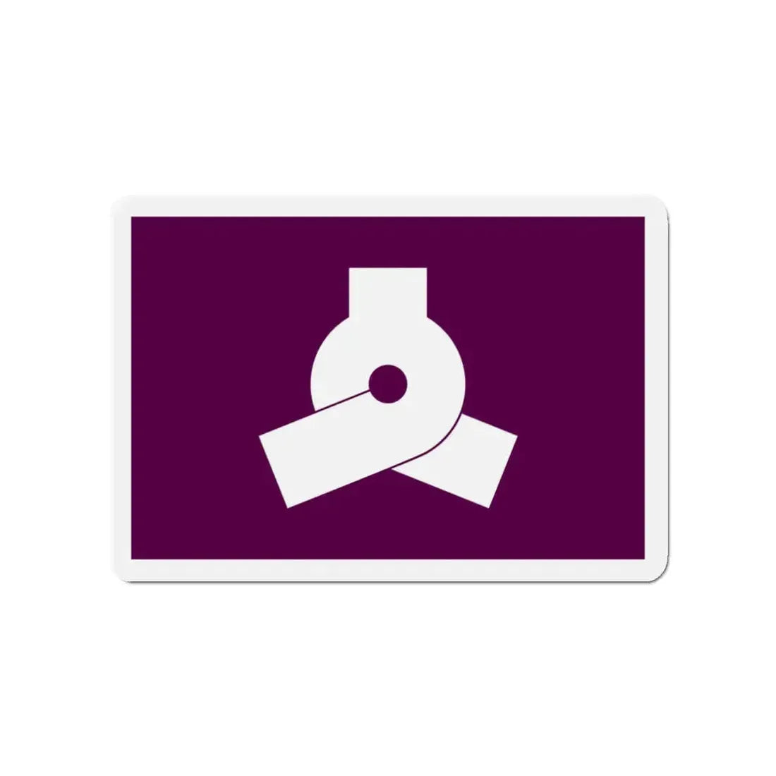 Flag of Bunkyo Tokyo Japan - Refrigerator Magnet 3 Inch - The Sticker Space