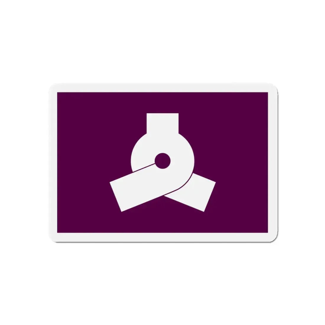 Flag of Bunkyo Tokyo Japan - Refrigerator Magnet 4 Inch - The Sticker Space