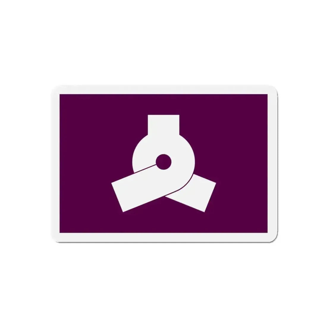 Flag of Bunkyo Tokyo Japan - Refrigerator Magnet - The Sticker Space