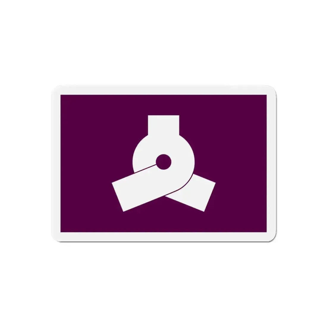 Flag of Bunkyo Tokyo Japan - Refrigerator Magnet - The Sticker Space