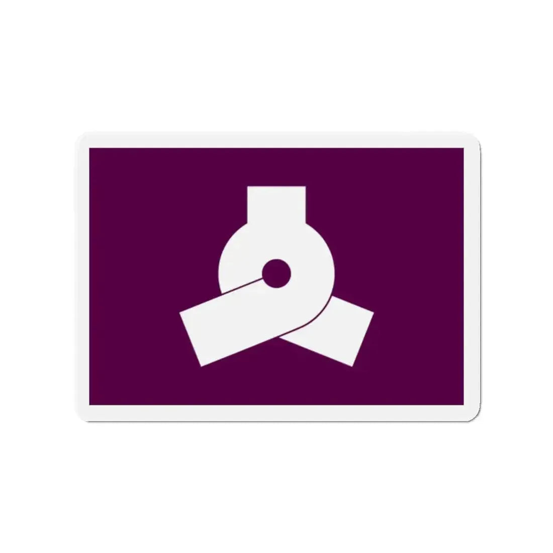 Flag of Bunkyo Tokyo Japan - Refrigerator Magnet - The Sticker Space