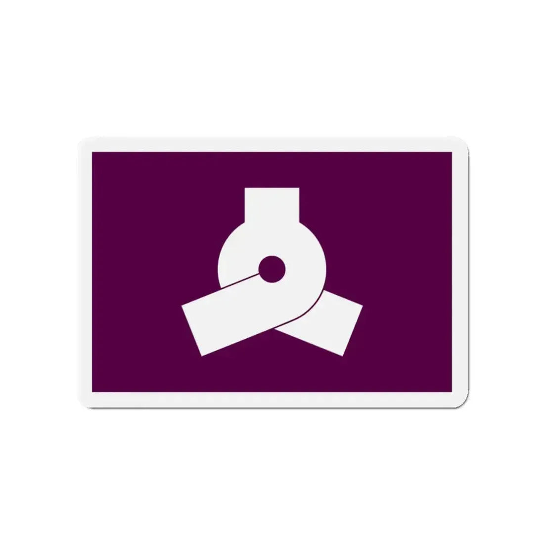 Flag of Bunkyo Tokyo Japan - Refrigerator Magnet - The Sticker Space