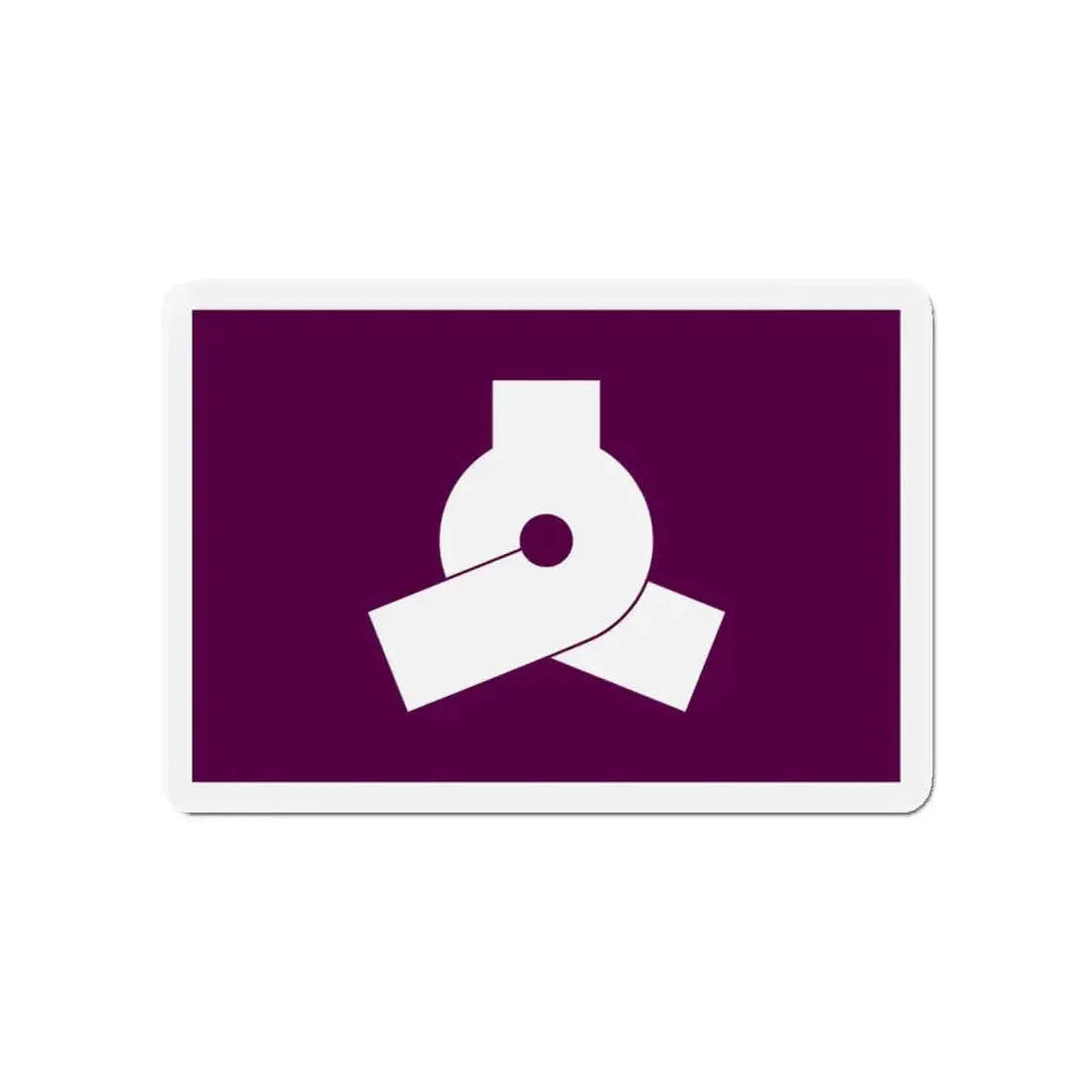 Flag of Bunkyo Tokyo Japan - Refrigerator Magnet - The Sticker Space