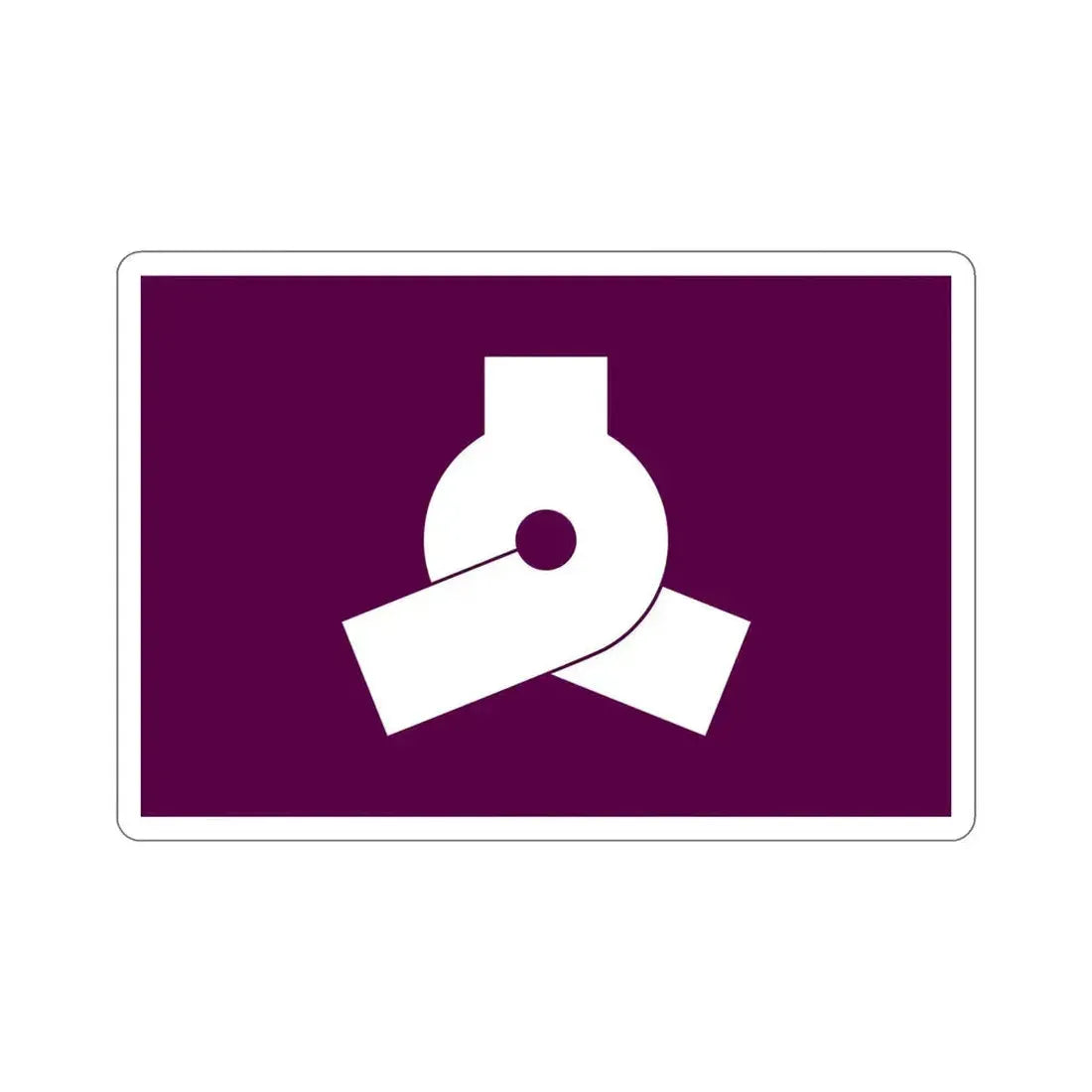 Flag of Bunkyo Tokyo Japan STICKER Vinyl Die-Cut Decal - The Sticker Space